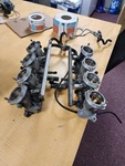 Bmw S62 5.0L M5 Z8 Individual Throttle Body Complete Set Of 2000-2003 Used Oem. Fixed Price $850.00.