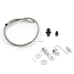 5657 Stainless Adjustable Steel Braided Throttle Cable Kit. 36" 24" .... Fixed Price $37.62.