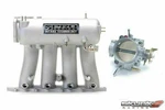 SKUNK2 Intake Manifold Silverthrottle Body Alpha 70MM Bseries Gsr Integr G2U. Fixed Price $121.43.