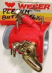 Ferrari Mondial Engine Throttle Body 118887 118888 118906 New Weber Genuine. Fixed Price $750.00.