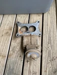 1974 Ford Country Squire 400 2 Barrel Two Bbl Carburetor Spacer Worn And Dirty. Fixed Price $33.75.