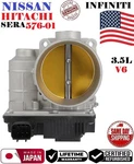 Genuine Hitachi Throttle Body 2003-2009 Infiniti FX35 G35 & Nissan 350Z 3.5L V6. Fixed Price $119.00.