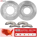 2001-2003 2004 Ford F-250 Super Duty Brake Rotors & Ceramic Pads Kit Front. Fixed Price $198.79.