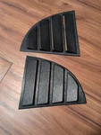 99 00 01 02 03 04 Mustang Mmd Side Window Louvers. Fixed Price $140.00.