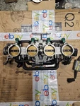11-15 Kawasaki Ninja ZX-10R Throttle Body With Fuel Rail 16163-0722 49056-0024. Fixed Price $90.00.