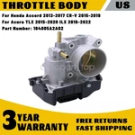 Throttle Body 164005A2A02 For Honda Accord 2.4L 4-DOOR 2013 2014 2015 2016 2017. Fixed Price $76.99.