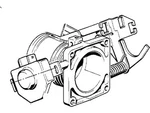 Genuine Bmw Throttle Housing Assy 13-54-1-726-612 New. Fixed Price $413.56.