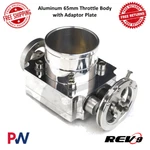 REV9 Universal Billet Aluminum 65MM Throttle Body With Adaptor Plate #TB-001. Fixed Price $113.00.