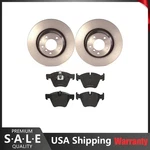 Brembo Front Brake Kit Low Met Pads Sensor Uv Disc Rotors For Bmw E90 330I 2006. Fixed Price $356.33.