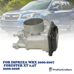 16112AA170 Throttle Body Impreza Wrx 2006-2007 Forester Xt 2.5T 2006-2008. Fixed Price $113.72.