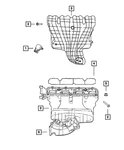 Genuine Mopar Throttle Body Support Bracket 4884871AB. Fixed Price $28.94.