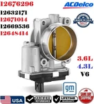 Genuine Throttle Body For 2014-2025 Cadillac Chevrolet Gmc 3.6L 4.3L # 12676296. Fixed Price $109.00.