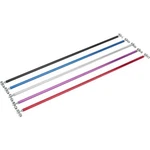 25-1/2 Inch Aluminum Throttle Linkage, 1/4 Rod Ends, Red. Fixed Price $35.99.