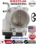 RME75-50 Genuine Throttle Body 2016-23 Nissan & Infiniti 3.5L V6 # 16119-9NT0A. Fixed Price $115.00.