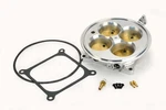 Fast Fuel Injection Throttle Body - Polished 4150 Flange Air Only. Fixed Price $1028.41.