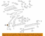 Mercedes 96-03 E320 Uniside-inner Hinge Pillar Reinforcement Left 2026300931. Fixed Price $14.98.