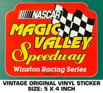 Magic Valley Speedway Winston Racing - Vintage Original Vinyl Decal Sticker. Fixed Price $9.42.