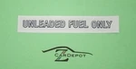 Datsun 280ZX 1975-83 Unleaded Fuel Only Body Decal Sticker New 560. Fixed Price $9.99.