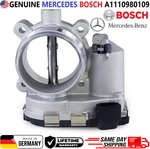 Genuine Bosch Throttle Body For 2000-2005 Mercedes-benz C230 SLK230, A1110980109. Fixed Price $117.48.