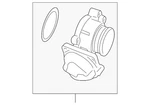 Genuine Volkswagen Throttle Valve 059-145-950-AF. Fixed Price $492.93.