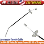 Accelerator Throttle Cable For 1964-1967 Pontiac Gto Lemans Tempest 326 389 Us. Fixed Price $25.99.