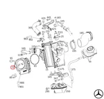 Mercedes-benz Throttle Valve E-gas Plate For Intercooler A1771410500 M177 Amg. Fixed Price $411.16.