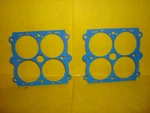 2 Pack Blue Throttle Body Gasket For Holley 850 950 1 3/4 Bore Main To Base. Fixed Price $17.95.