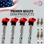 4X Oem Ignition Coil & Iridium Spark Plug For Audi A3 A4 A5 Q5 Vw Cc Eos UF529. Fixed Price $45.88.