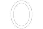 Genuine Audi Intake Manifold Gasket 07P-133-073-B. Fixed Price $16.93.