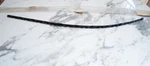 Nos Mercedes W124 Genuine Mounting Rail Ornamental Cover To Rear Lid 1247500035. Fixed Price $140.00.