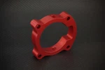 Torque Solution Throttle Body Spacer (red): Fits Hyundai Genesis Coupe 2.0T 10-1. Fixed Price $99.99.