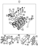 Genuine Mopar Throttle Body 04891970AD. Fixed Price $382.59.
