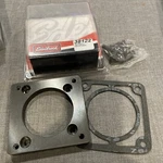 Edelbrock 38122 Throttle Body Adapter Spacer 75MM 1/2" Thick Fits Honda Tb. Fixed Price $50.00.