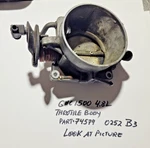 Gm 4.8L V-8THROTTLE Body Used. Fixed Price $44.99.